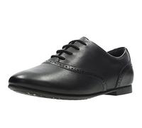 Clarks Jules Walk, Richelieu fille - Noir (Black Leather),32.5 EU