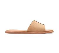 Clarks Femme Karsea Mule Sandale à glissière, Light Tan Suede, 39.5 EU