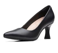 Clarks Femme Kataleyna Gem Escarpins, Cuir Noir, 35.5 EU