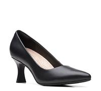 Clarks Kataleyna GemSHOES Unisexe, Cuir Noir, 3 UK Wide
