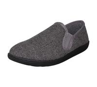 Clarks King Ease Pantoufles Bout Rond à Enfiler Homme Bleu Marine Gris Foncé