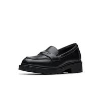 Clarks Lauryl Step Womens Black Leather, 5
