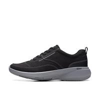Clarks Lehman Mix Oxford pour Homme, Noir/Textile, 43 EU