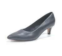 Clarks Femme Linvale Jerica Escarpins, Cuir Noir, 42 EU