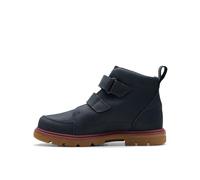 Clarks Lorcam Hi K Childrens Navy, 8