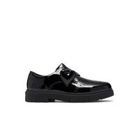 Chaussures École Filles Clarks Leather Brogues Lacets Amovible Charms Lorcam
