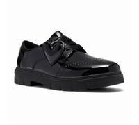 Clarks Lorcam Lace Y.School Uniform Shoe Fille, Noir , 5 UK