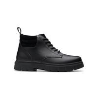 Clarks LorcamTrail Y Botte Tendance, Black Leather, 38.5 EU