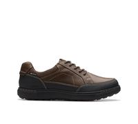Clarks Mapstone LoGTX Mens Dark Brown Lea, 11