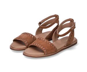 Clarks Maritime MaySandal pour femme, Suède camel, 39 EU