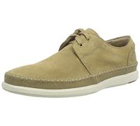 Clarks Homme Bratton Lo Boat Shoe, Suede de Sable, 40 EU