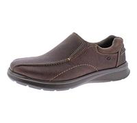 Clarks Men's Cotrell Step Slip-on Loafer, Brown Oily, 7.5 W US