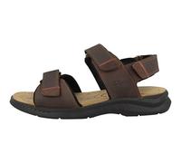 Clarks Men's Hapsford Creek Fisherman Sandal, Brown Tumbled Leather, 44 EU