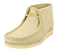 Clarks Mens Wallabee Desert Boots Natural