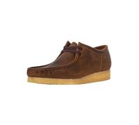 Clarks Mens Wallabee Lace-up Shoes Brown