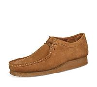 Clarks Mens Wallabee Lace-up Shoes Tan