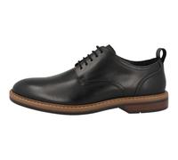 CLARKS Mixte Aldwin Lace Shoes, Black Leather, 40 EU