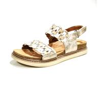 Clarks Arwell Glide, Sandale aux Femmes, Metallic Combi,
