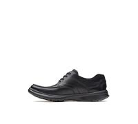 CLARKS Mixte Cotrell Edge Shoes, Blk Smooth Lea, 43 EU