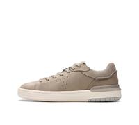 Clarks Homme Courtlite2 Run Basket, Grey Nubuck, 42.5 EU