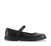 Clarks Mixte Desert Jane Botte Oxford, Noir Cuir, 38 EU