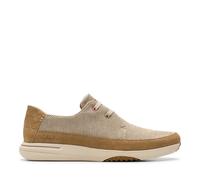 CLARKS Mixte Easeway Lace Shoes, Sand Combi, 41 EU