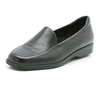CLARKS Mixte Georgia Shoes, Black Leather, 40 EU