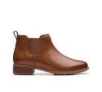 Clarks Femme Havisham Top Bottine Chelsea, Marron Clair/Cuir, 37.5 EU