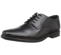 Clarks Mixte Howard Walk Shoes, Black Leather, 44 EU