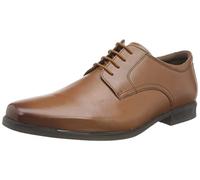 Clarks Homme Howard Walk Tissu Oxford, Brown (Dark Tan Leather), 44.5 EU