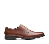 Clarks Mixte Howard Walk Shoes, Foncé Tan Lea, 46 EU