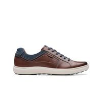 CLARKS Mixte Mapstone Lace Shoes, Mahogany Leather, 42.5 EU