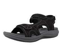 Clarks Mixte Mira Bay Sandal, Black, 37 EU