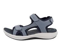 Clarks Mixte Mira Bay Sandal, Denim Blue, 37.5 EU