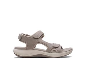 Clarks Mixte Mira Bay Sandal, Stone, 41 EU
