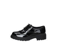 CLARKS Mixte Orinoco3 Derby Shoes, Black Pat, 38 EU