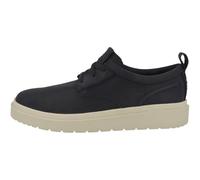 CLARKS Mixte Polden Lace Shoes, Navy Leather, 42 EU