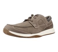 CLARKS Mixte Sailview Lace Shoes, Taupe Nubuck, 39.5 EU
