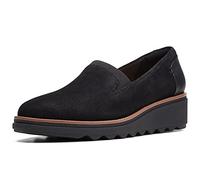CLARKS Mixte Sharon Dolly Shoes, Black, 39.5 EU