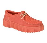 Clarks Mixte Torhill Bee Oxford, Coral Suede, 38.5 EU