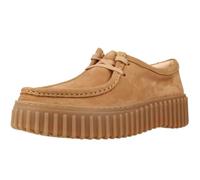 CLARKS Mixte Torhill Bee Shoes, Light Tan Nubuck, 35.5 EU