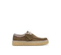 Clarks Mixte Torhill Lo Botte Oxford, Mélange Olive Foncé, 43 EU