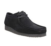 Clarks Mixte Wallabee Chaussures à Lacets, Noir SDE, 42 EU