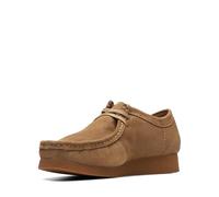 Clarks Shoes Wallabee Loafers Marron EU 41 1/2 Femme