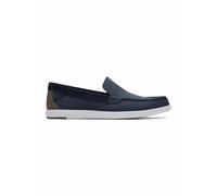 Clarks - Mocassin d`été à enfiler - Homme - Chaussures - Bleu - Taille: 40 1/2 EU