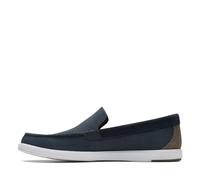 Clarks - Mocassin en Nubuck Marine Chaussure Été - Homme - Chaussures - Bleu - Taille: 42 1/2 EU