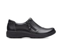 Clarks - Mocassin noir pour femme Élégant style slip-on - Femme - Chaussures - Noir - Taille: 38 EU
