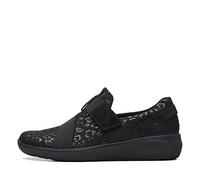 Clarks Mocassins à Breloques Kayleigh pour Femme, Noir/Textile, 40 EU