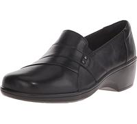 Clarks Mocassins à Enfiler May Marigold pour Femme, Noir, 39 EU