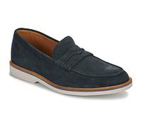 Clarks Men's Atticus Ltslip Loafer, Daim Bleu Marine, 44 EU